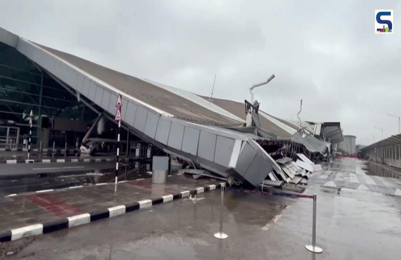 Delhi Airport roof collapse kills 1, injures 8 amid heavy rain in the Indian capital