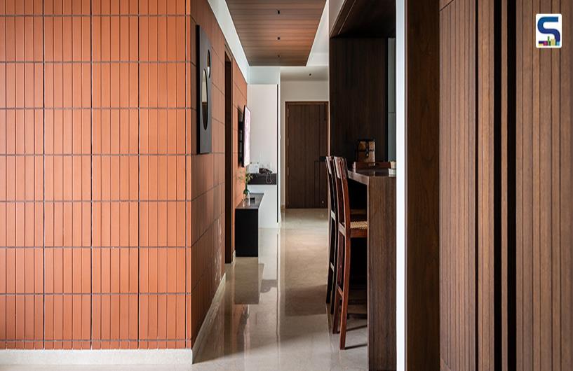 A Minimalist Home in Chennai with Vertical Clay Tiles by House of Lines