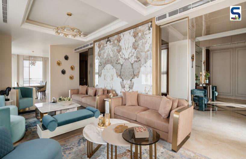 Refined Luxury with a Hint of Koffee with Karan in a 5,500 Sq Ft Presidential Penthouse in Gurugram | The Picturesque Studio
