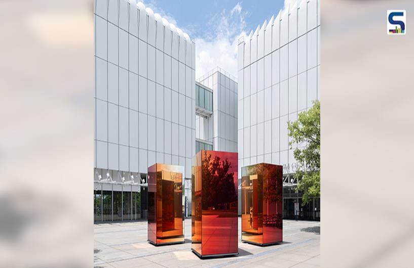 Dutch Designer’s Rotating Glass Pillars at The High Museum of Art | Atlanta