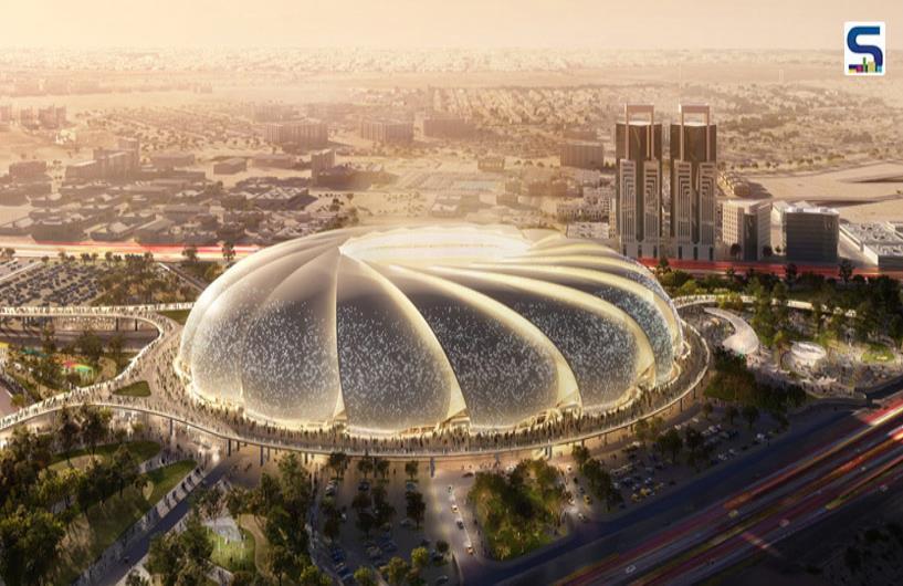 Populous Unveils Aramco Stadium- A 47,000-Seat Icon for Al Khobar | Saudi Arabia