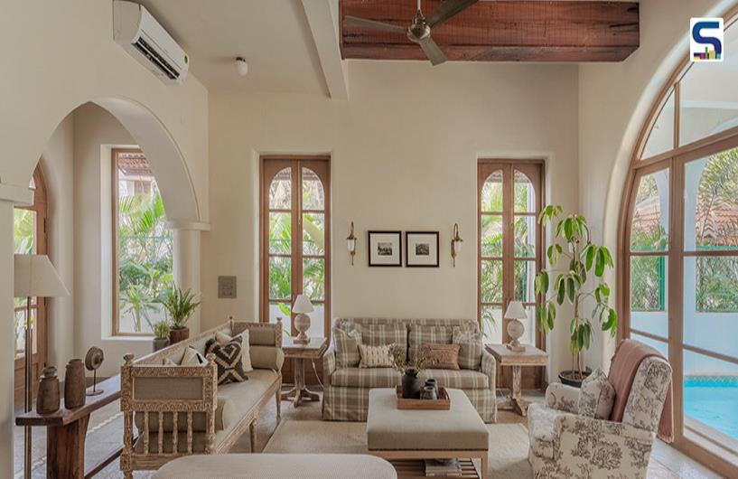 Goan Charm Meets European Elegance in a Tranquil Villa by Papersky Studio in Anjuna