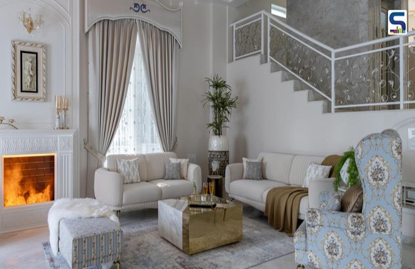 Kavi Bungalow in Pune by Vaastavya Features A Blend of Greek, Roman, and Moroccan Styles