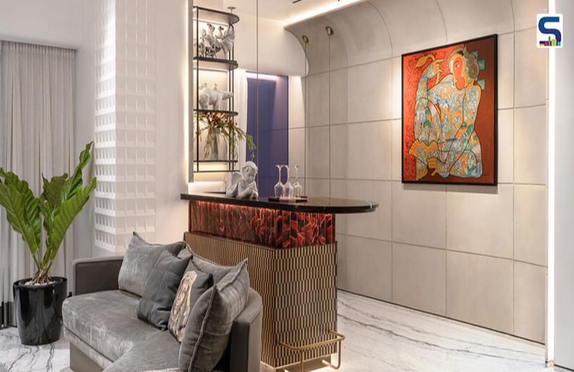 Luxury 4-Bedroom Mumbai Apartment with Coastal Elegance and Opulent Design | Icon Projects Inspace Pvt Ltd