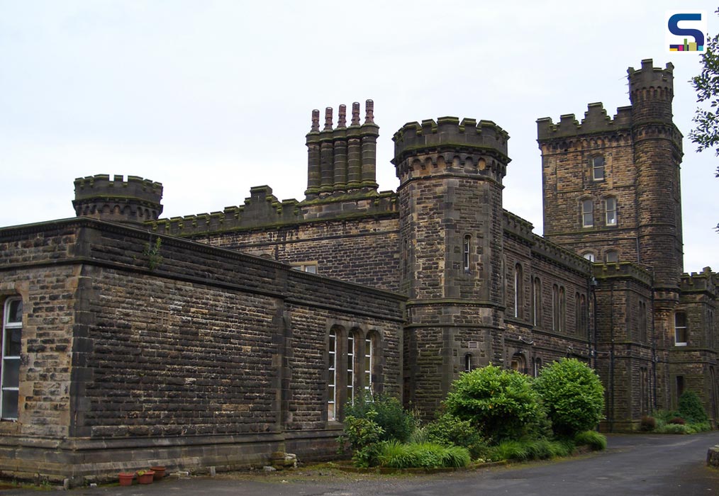 Dobroyd Castle in Todmorden, England