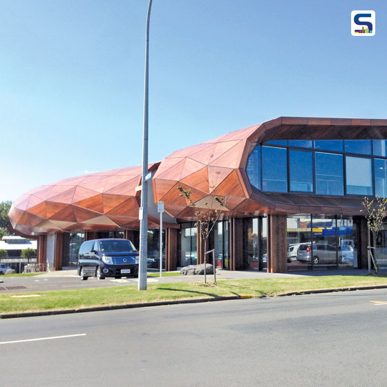 A perfect blend of art, design and cultural detailing in the Te Oro – the Glen Innes Music and Arts Centre by the architect and design team of architect Lindsay Mackie of Archimedia
