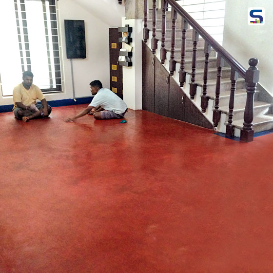Red oxide, Black oxide and other color oxide flooring, unique to Kerala, is back in flavor after falling from grace in the seventies.