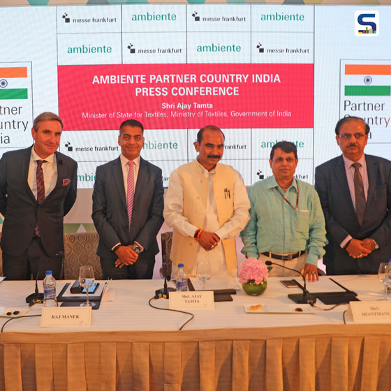 Ambiente – a trade fair that acts as a barometer of the latest trends as well as an order and design platform will be held in Frankfurt from 8 to 12 February 2019. The partner country for Ambiente 2019 will be India.