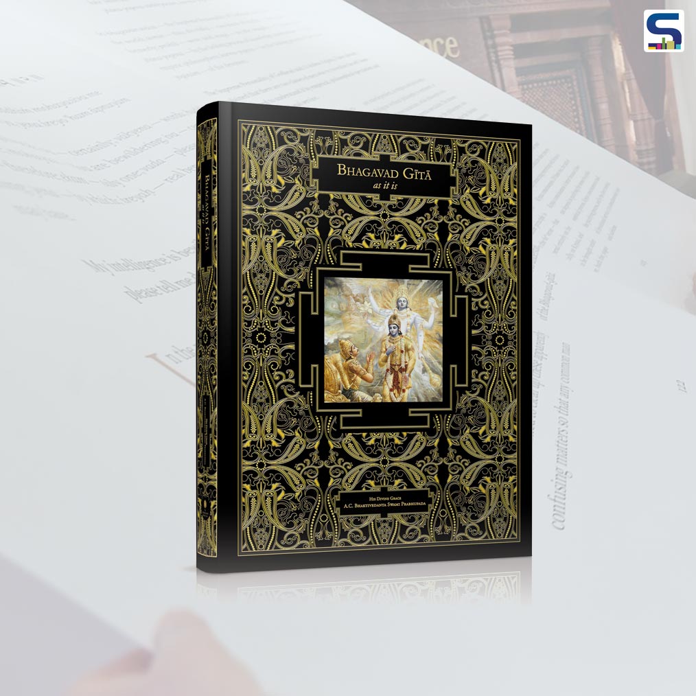 The greatest of all Holy books have been printed in a new single printing of Srila Prabhupada’s Bhagavad-gita; as it is dubbed by ISKON, “The Astounding Bhagavad-gita,” which measures 2.80 x 2.00 meters (9 x 6.5 ft) and weighs 800 kgs