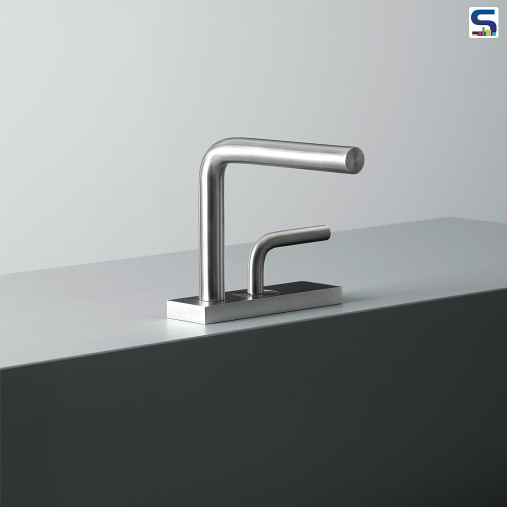 Levo is the new collection of taps with an essential design both for the bathroom and the kitchen.
