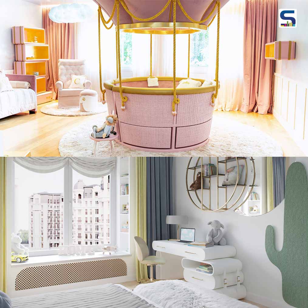 A fantasy Bedroom Design for a little girl by BSK-Design