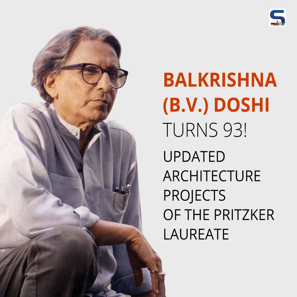 B.V. Doshi and his projects
