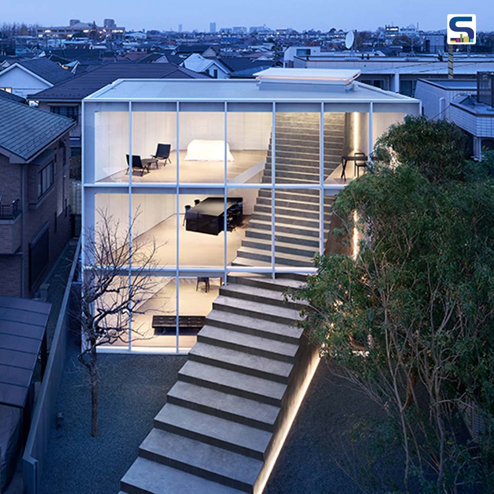 Stairway house in Tokyo