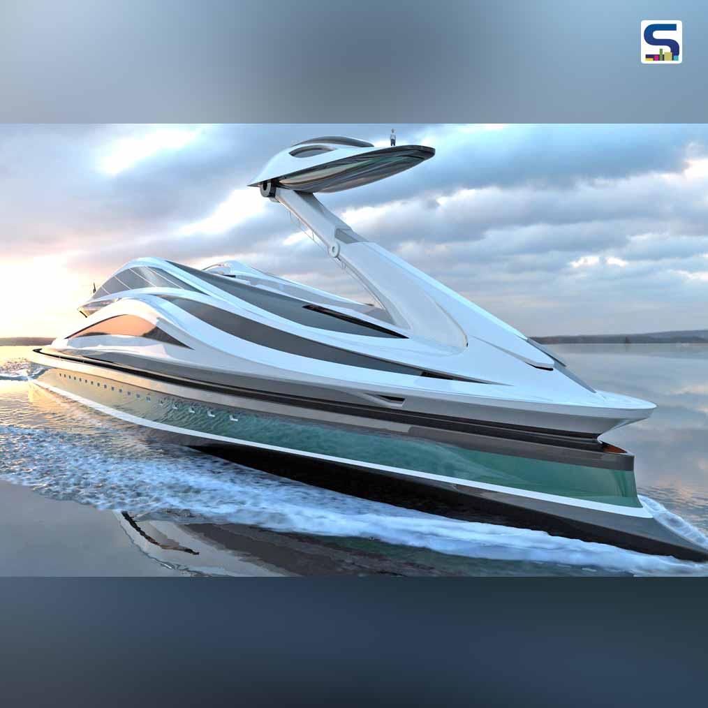 Lazzarini Futuristic Design | Swan Shaped Mega Yacht With Detachable ...