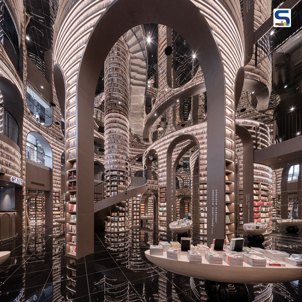 Imagine a paradise where all around, you are surrounded by books and only books creating a serene and picturesque environment for any book lover. The same has been created by architecture firm X+ Living in the historic city of Dujiangyan, China. Here, the designer has injected new vitality into this