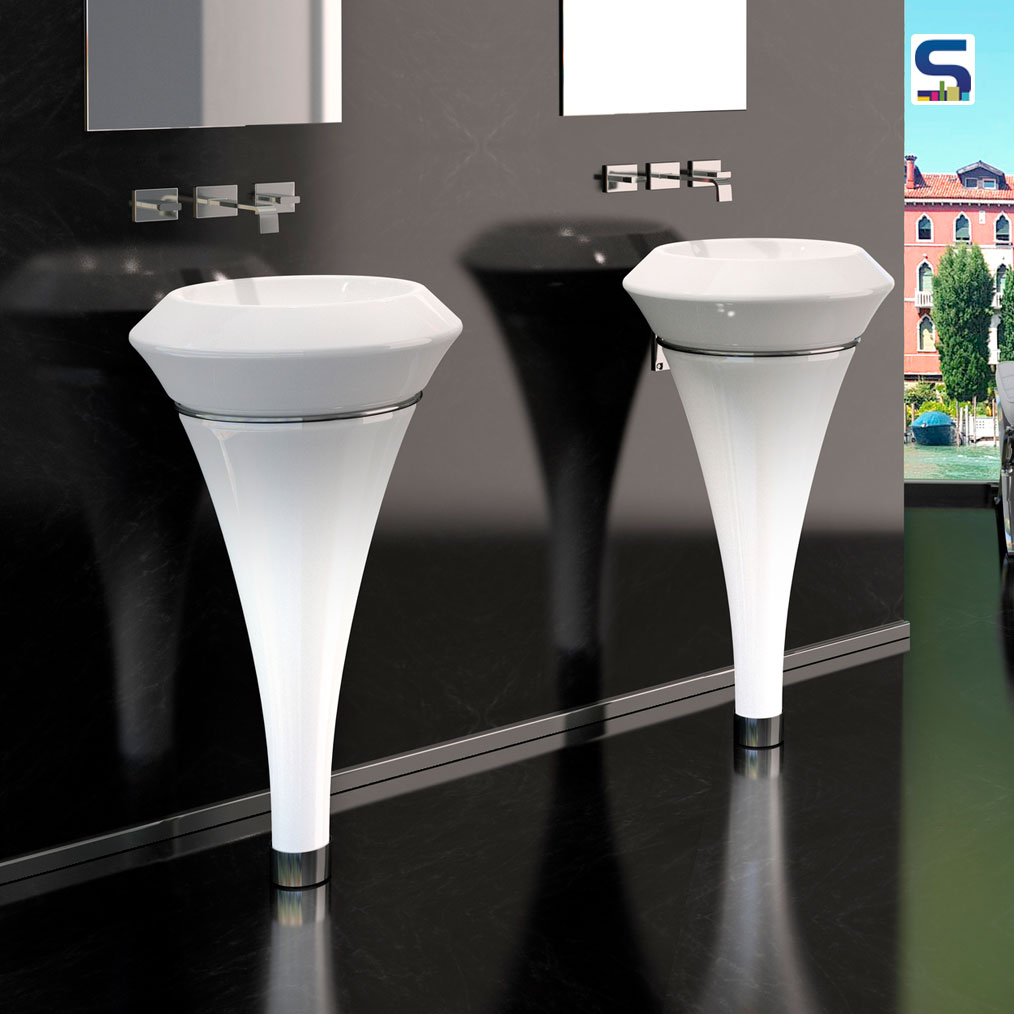 ISOLA MURANO | Washbasin and Floor Lamp