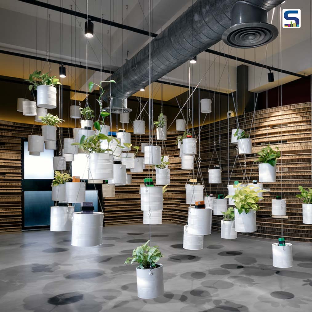 Office made with cardboard | Studio VDGA | Pune | SR Design