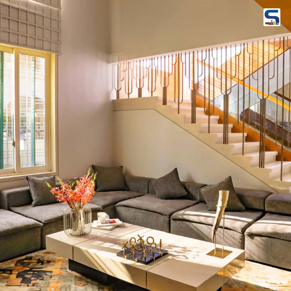 Azure Interiors Gave A Contemporary Spin to This House by Incorporating Luxe Elements | Aggarwal Bungalow | Raipur