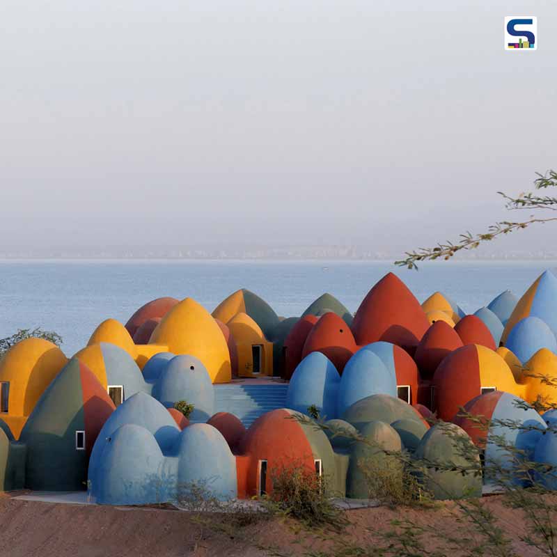 Colourful Domes Village in Hormuz Designed by ZAV Architects