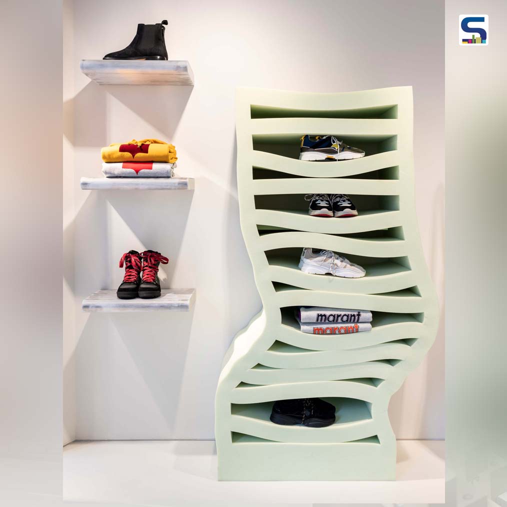 ‘Soft Cabinets’ Made From Rubber Foam | Dewi van de Klomp