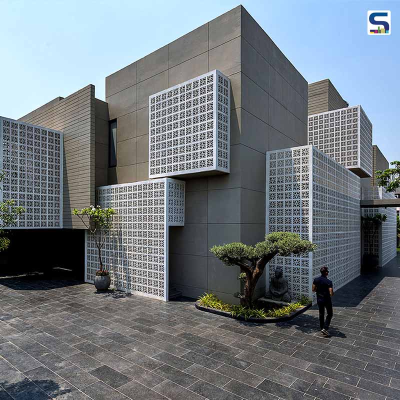 The Facade Patterns of 18 Screens Designed by Sanjay Puri Architects Are Inspired From Traditional Indian Architecture and Lucknow ‘Chikan’ Embroidery