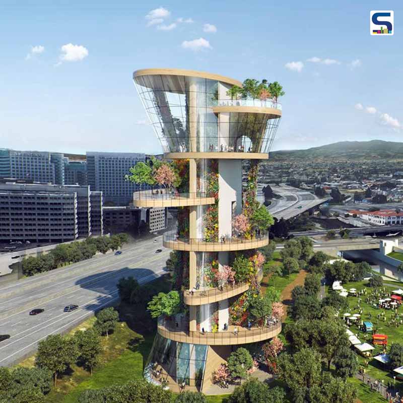 Nature, Art and Innovation Meet in This Iconic Tower in San Jose, California | Habitat Horticulture