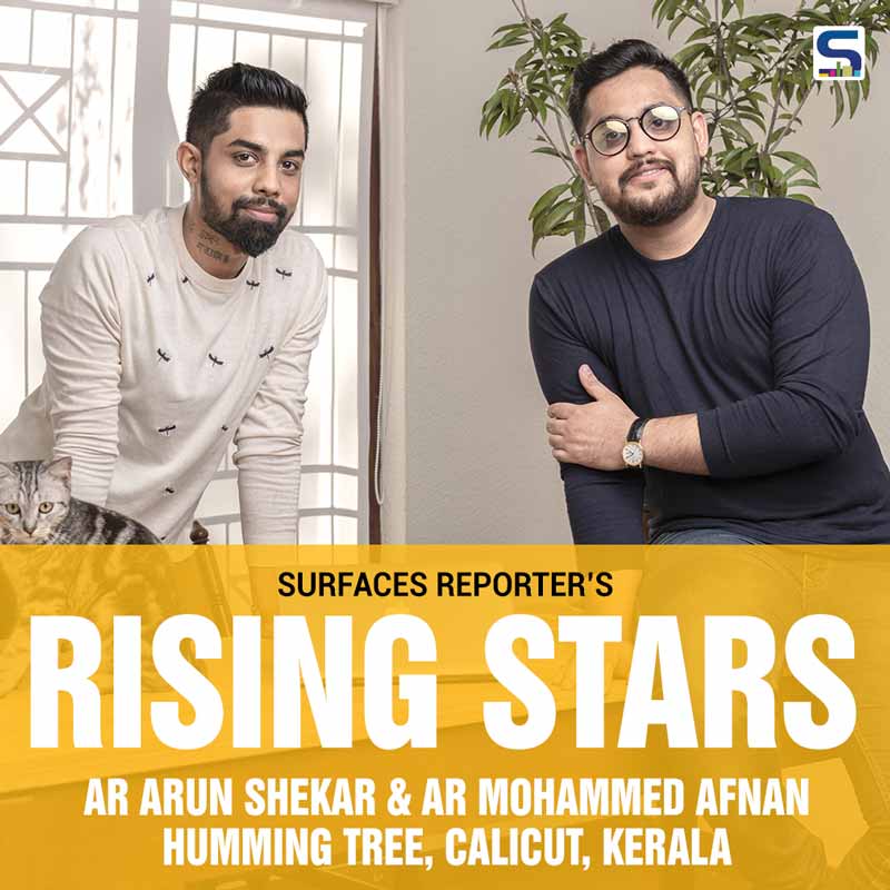 SR Rising Stars architects Mohammed Afnan & Arun Shekar, Humming Tree, Calicut
