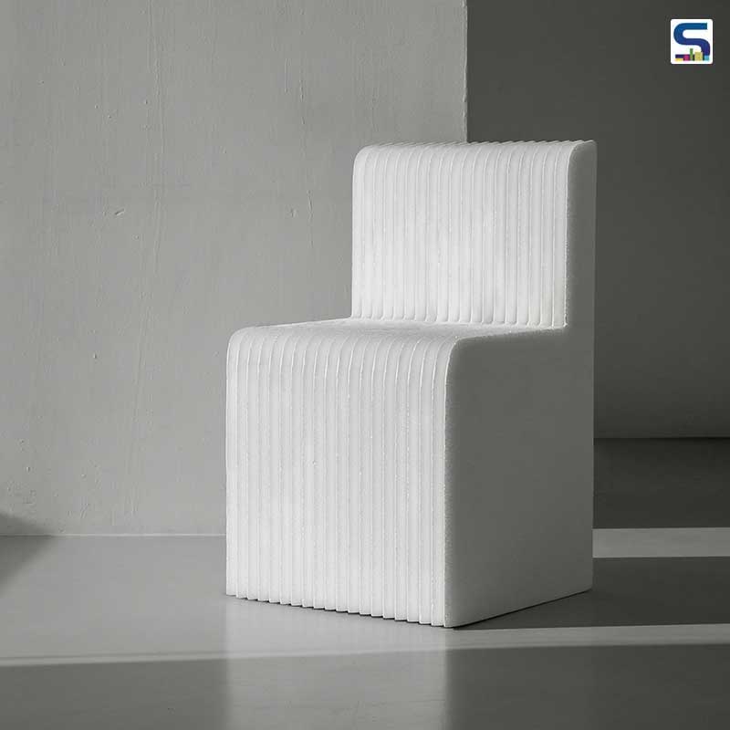 Tamable Chair Made of Styrofoam Alters