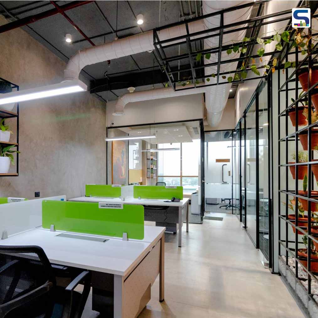 Anjan Dey of Vitruvian Creates A Biophilic, Energy Efficient And Post-COVID safe Workspace For Benchmark Developers | Kolkata
