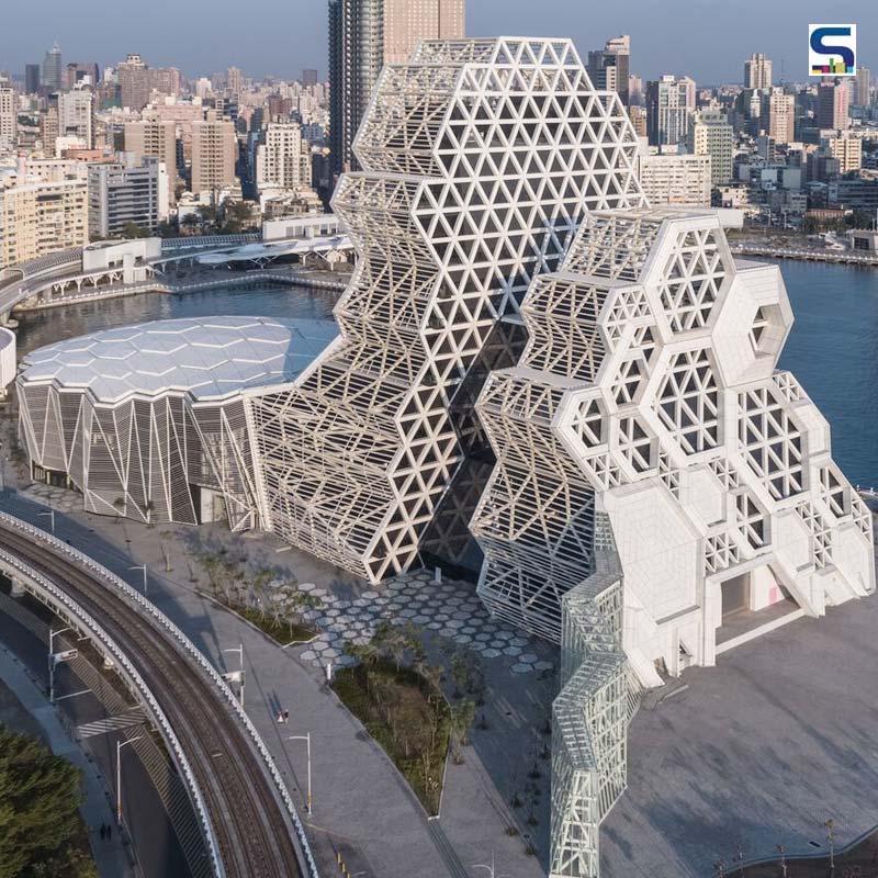 Distinctive Seabed-Inspired Facade Features The Recently Opened Pop Music Center in Taiwan | Manuel A. Monteserín Lahoz