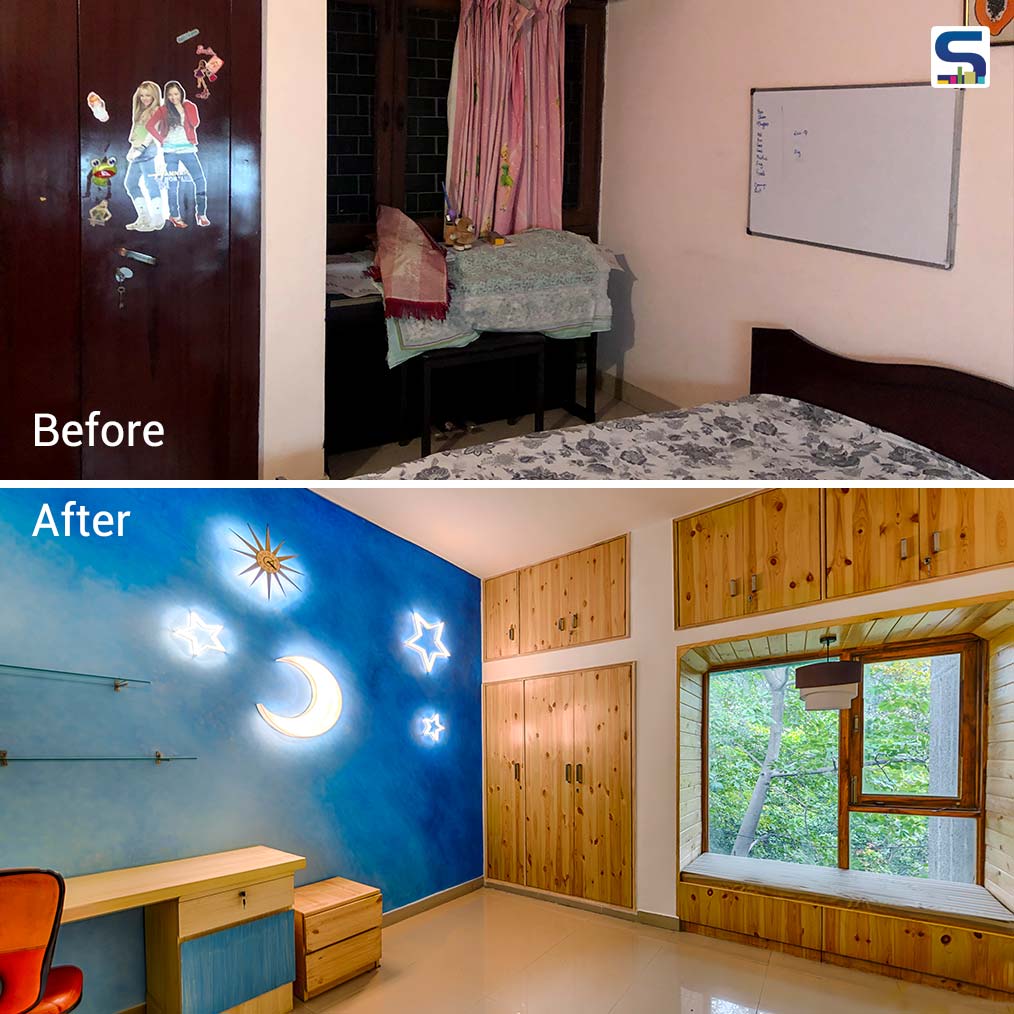 Studio Meraki Transforms This Lackluster Teenage Girls Room Into A Bright and Cheerful Space | Asiad Village Residence | Room Makeover Ideas