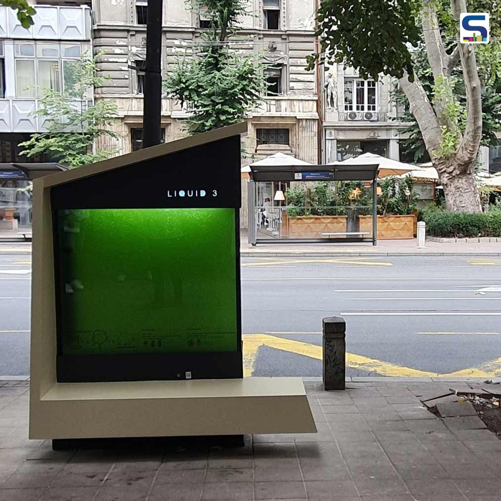Liquid Tree: First Urban Photo-Bioreactor In Serbia To Fight Against Air Pollution | Serbia | SR Innovation