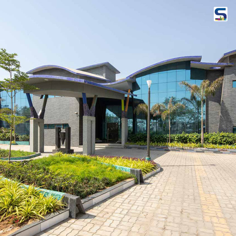 Concrete Roofs Imitate The Waves of Textile Fabric In This Corporate Office | Ahmedabad | Shaili Banker Architects