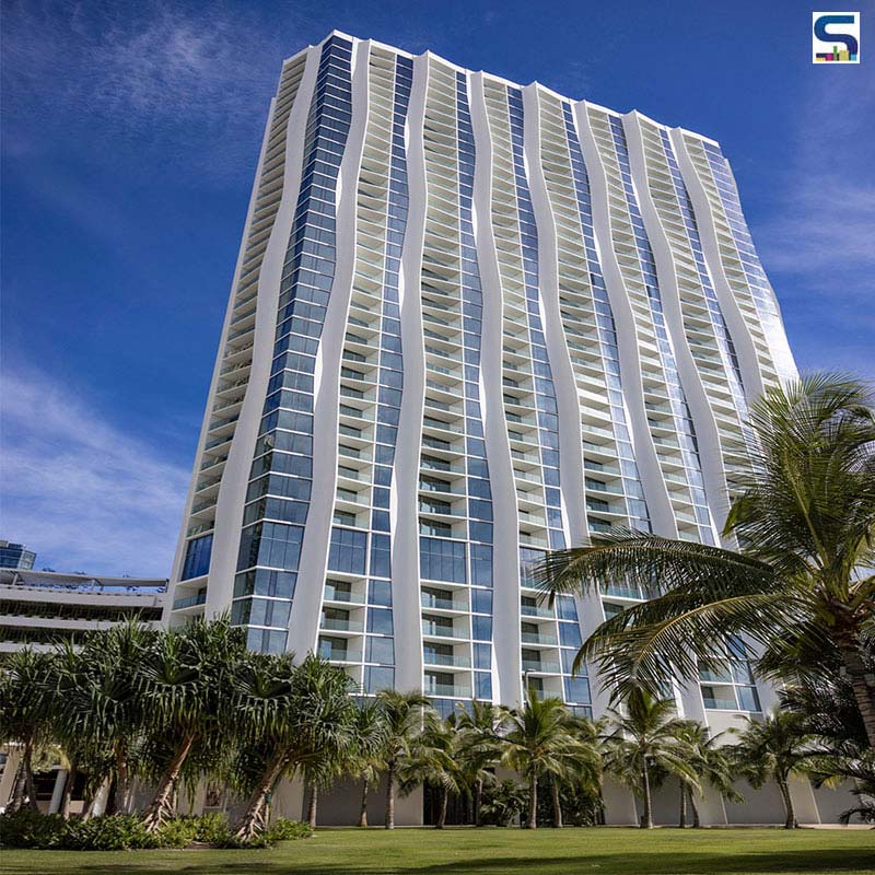 Hawaii skyscraper with sugar cane-informed facade completed by