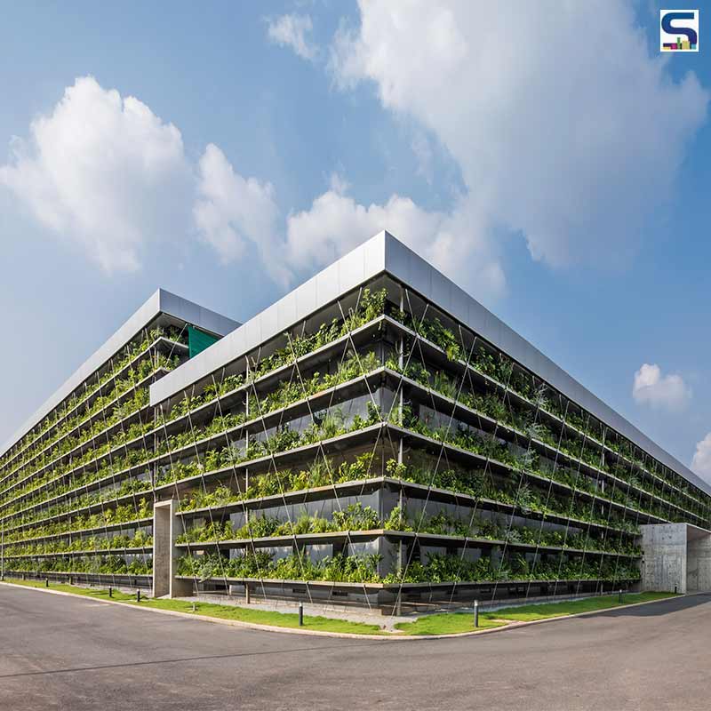 Lush-Plantation Covers The Porous Façade of This Steel Rope Producers’ Factory in Vietnam | G8A architecture & Rollimarchini Architekten