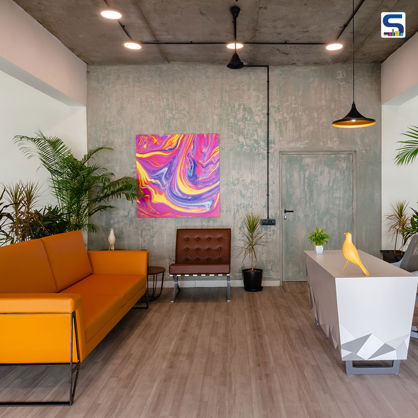 Rustic Theme Blends With Art, Science and Nature In This Diamond Office | Kritnam Atelier | Gujarat