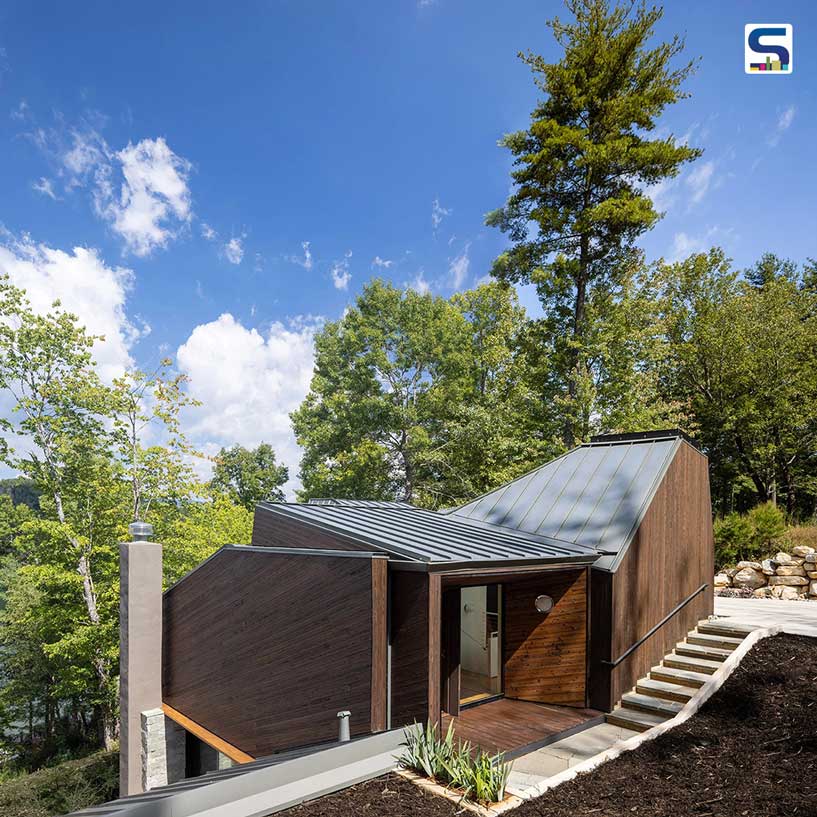 Nature and Design Meets at This Stunning Charred Cypress Home in North Carolina | Nebo House