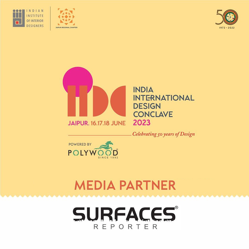 Mark Your Calendars | India International Design Conclave 2023 (IIDC) on 16th–18th June 2023 | Media & Telecast Partner SURFACES REPORTER (SR)