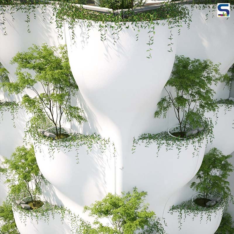 SAVA Transforms Neglected Retail Store with Stunning Fiber-Reinforced Concrete Planter Facade
