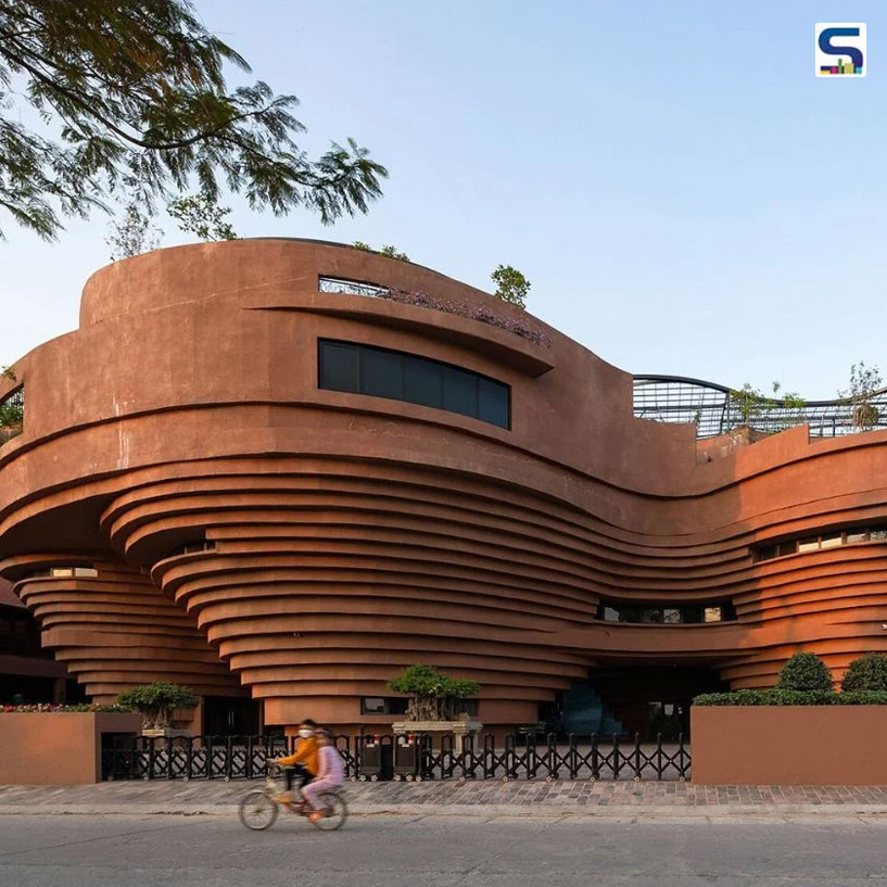 Innovative Canyon-Like Shape of Bat Trang Pottery Museum by 1+1>2 Architects, Inspired by the shape of potters wheels