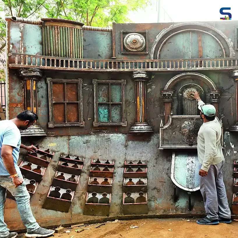 Noida Authority to Build Waste to Wonder Park, Transforming Iron Waste into Sculptures