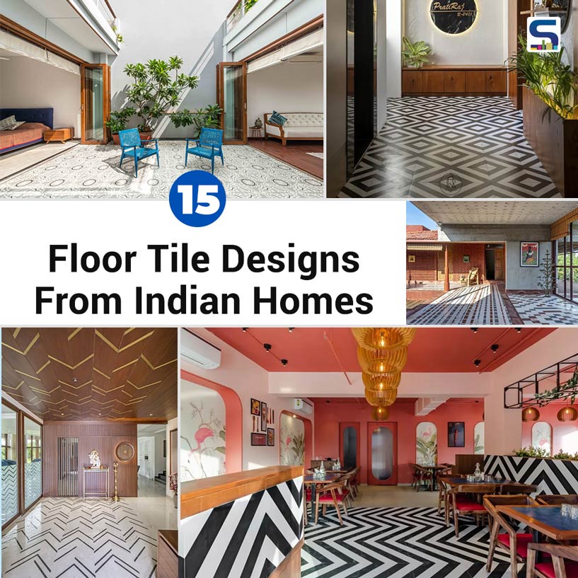 15  Floor Tile Designs From Indian Homes | SR Floor Designs List