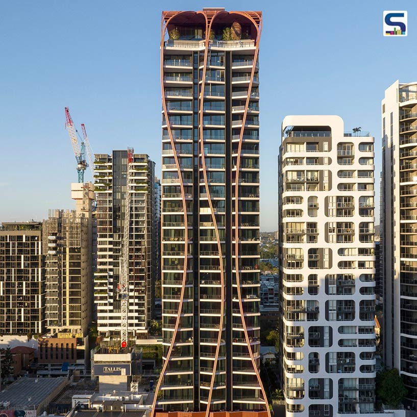 Koichi Takada Architects Showcase Groundbreaking Design with Woven Timber "Roots
