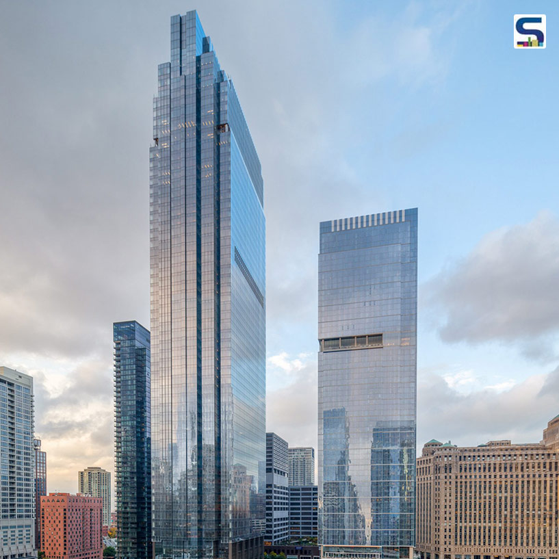 Pelli Clarke & Partners Finishes 57-Storey Glass-Clad Tower on the Chicago River | Salesforce Tower