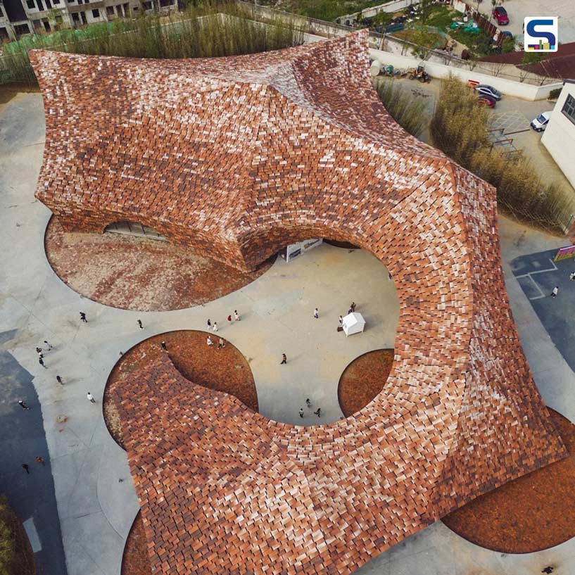 Ceramic Panels Adorn the Undulating Rooftop of the UCCA Clay Museum, Inspired by Yixings Pottery Tradition in China | Kengo Kuma and Associates |