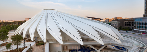 UAE Pavilion at Dubai Expo Features The Shape of A Falcon Wing